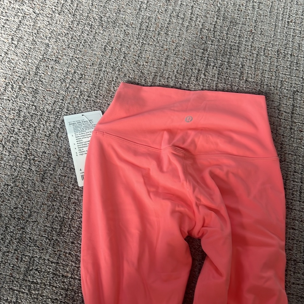 NWT ๐ Lululemon Raspberry Cream Align High Ride Pant 25โ Size 4 - Picture 7 of 8